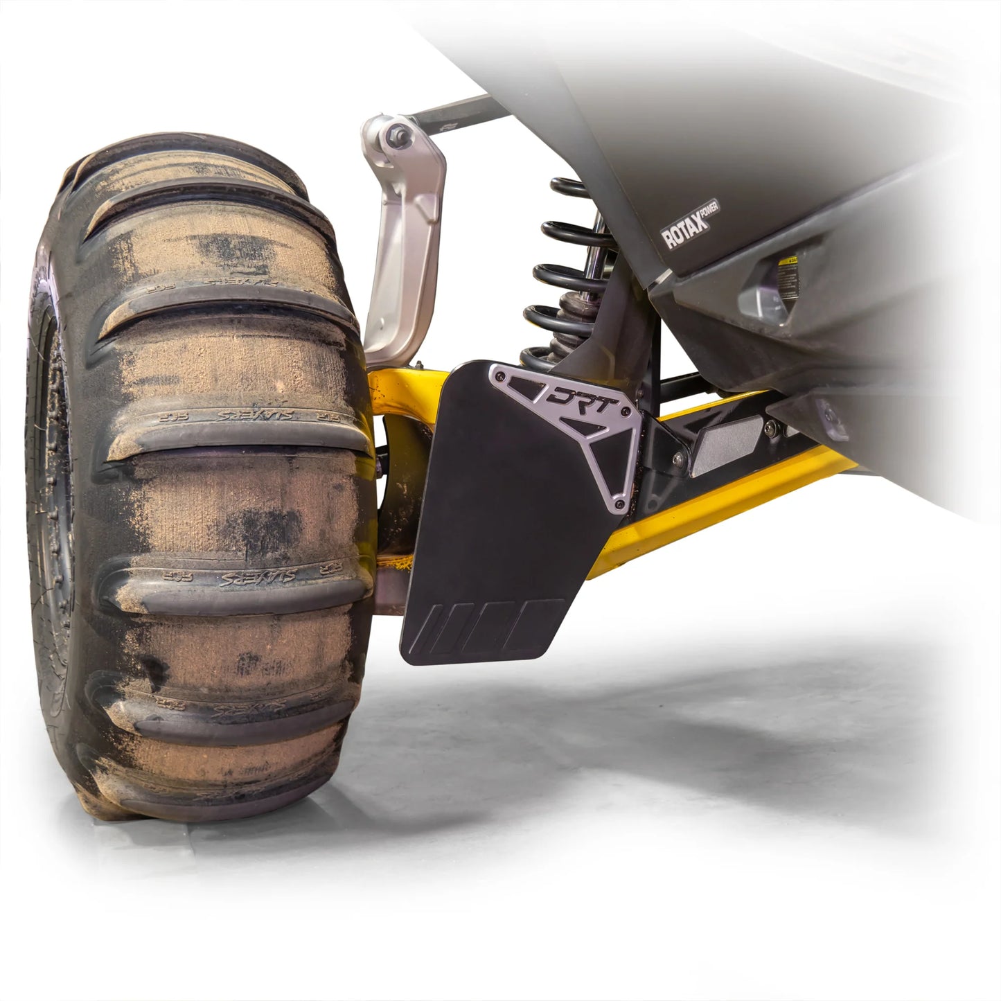 DRT Motorsports Can Am Maverick R Billet Rear Aluminum Mud/Rock Guard Kit