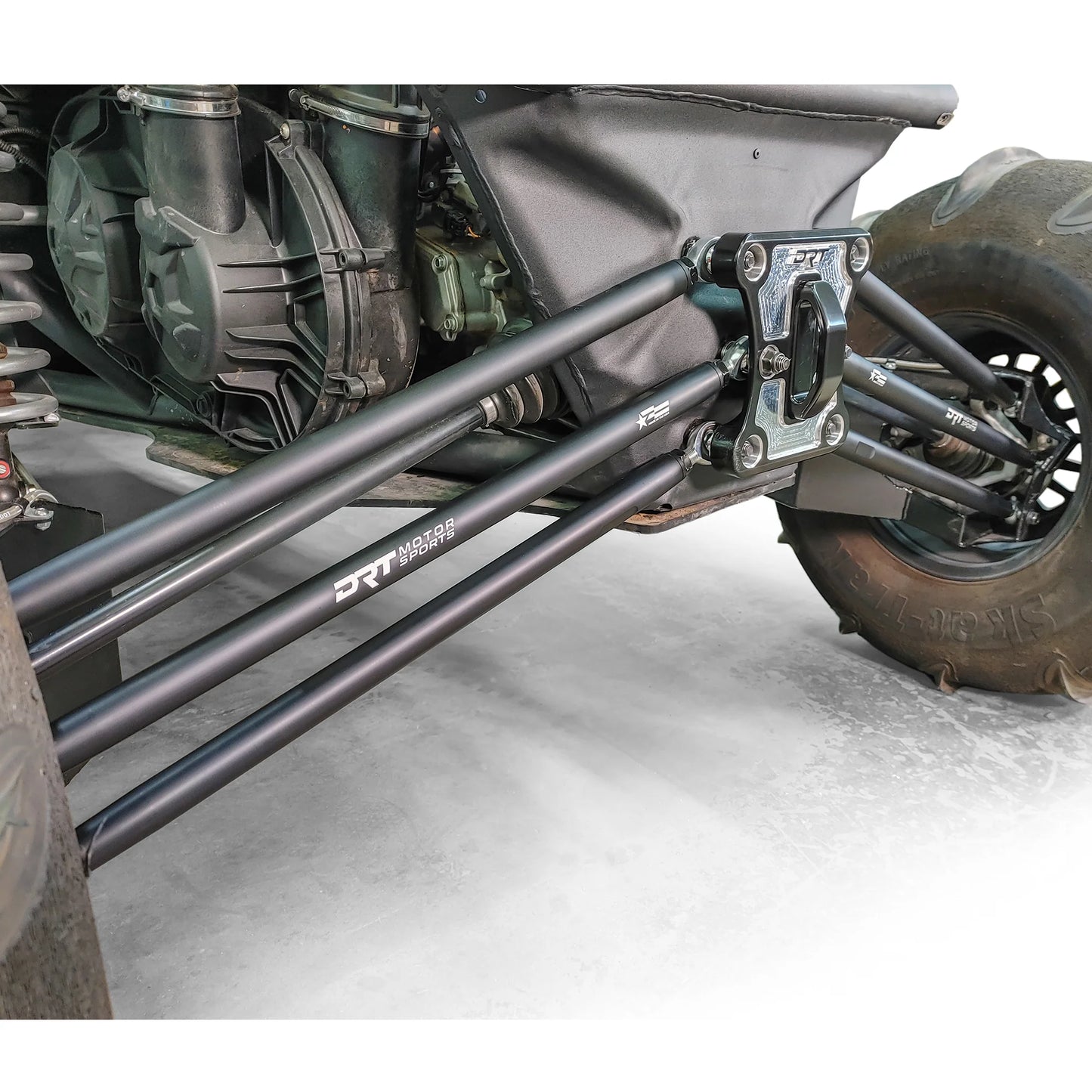 DRT Motorsports Can-Am X3 2017+ Billet Aluminum Barrel Radius Rod Kit Black