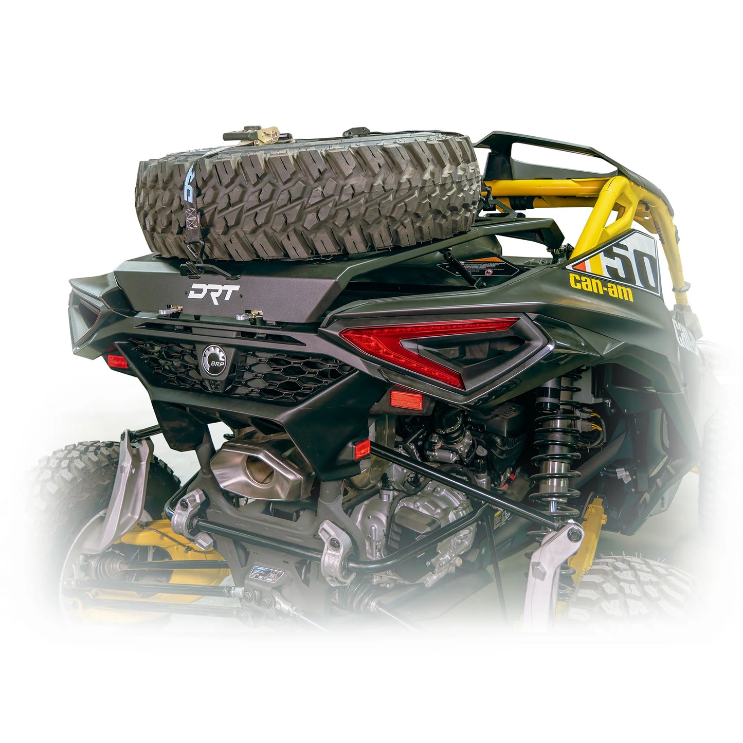 DRT Motorsports Can Am Maverick R Tire Carrier/Adventure Rack
