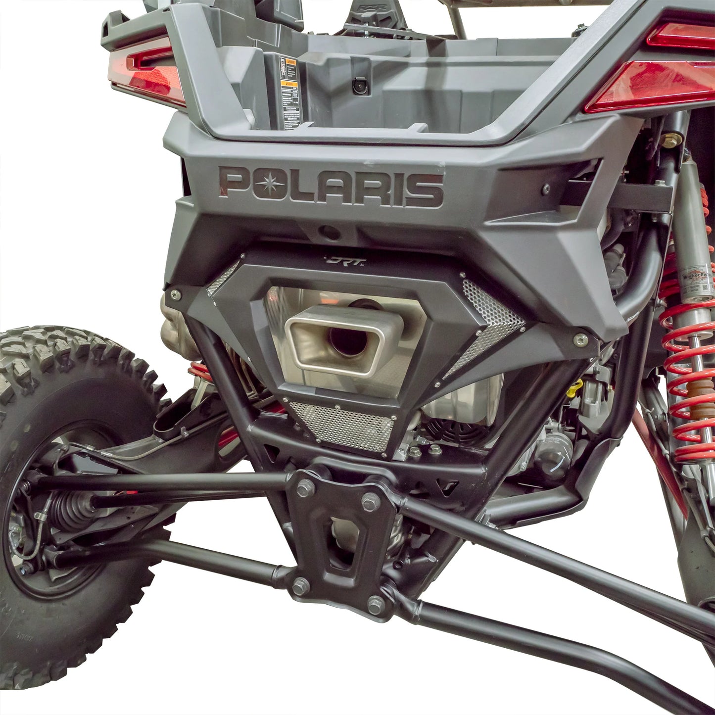 DRT Motorsports Polaris Pro R Aluminum Exhaust Cover