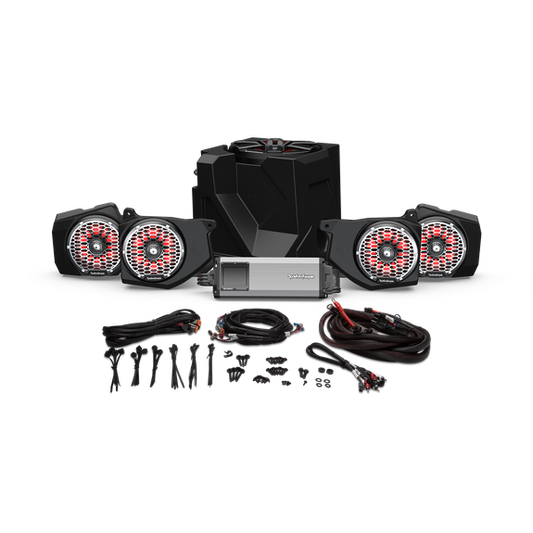 Rockford Fosgate Polaris Ranger Stage-6 Audio System for Ride Command (Gen-2)