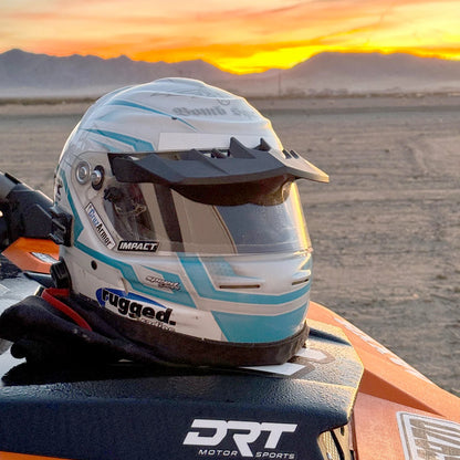 DRT Motorsports Helmet Shield Visor Kit - Wes Miller Signature Series Edition