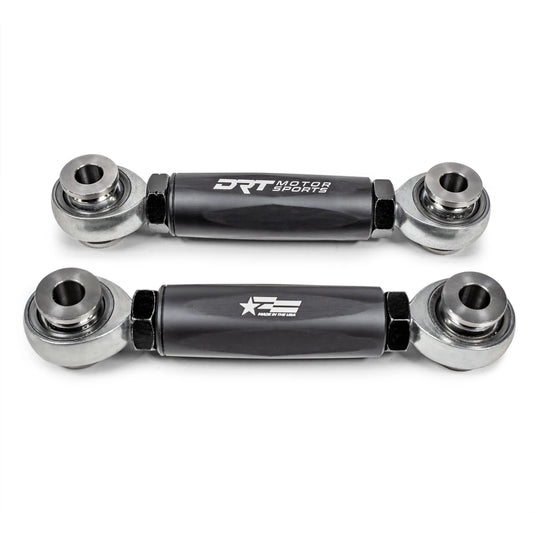 DRT Motorsports Can Am Maverick R Hex Front Sway Bar Link Set, Black