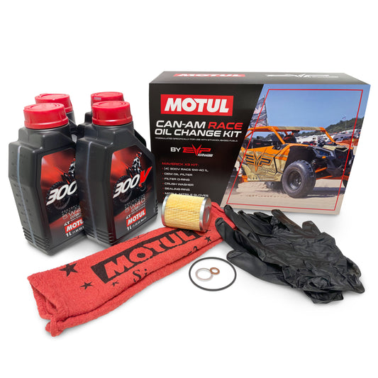 EVP Motul Oil Change Kits for Can Am Maverick X3