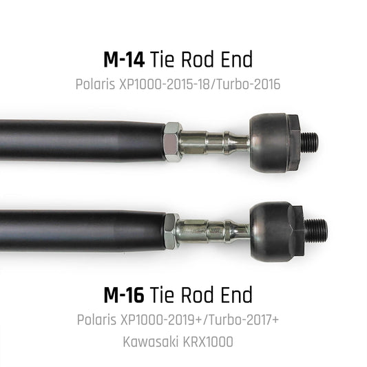 DRT Motorsports HD Billet Aluminum Tie Rod Kit Polaris M16