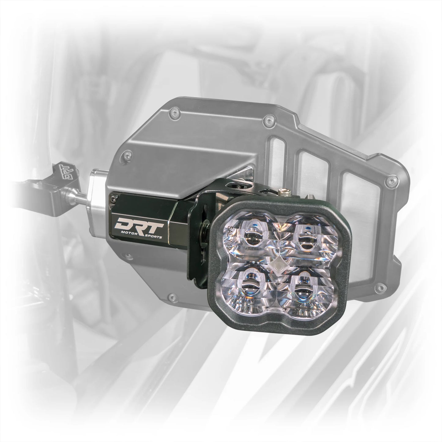 DRT Motorsports Tactical Mirror Light Bracket Kit