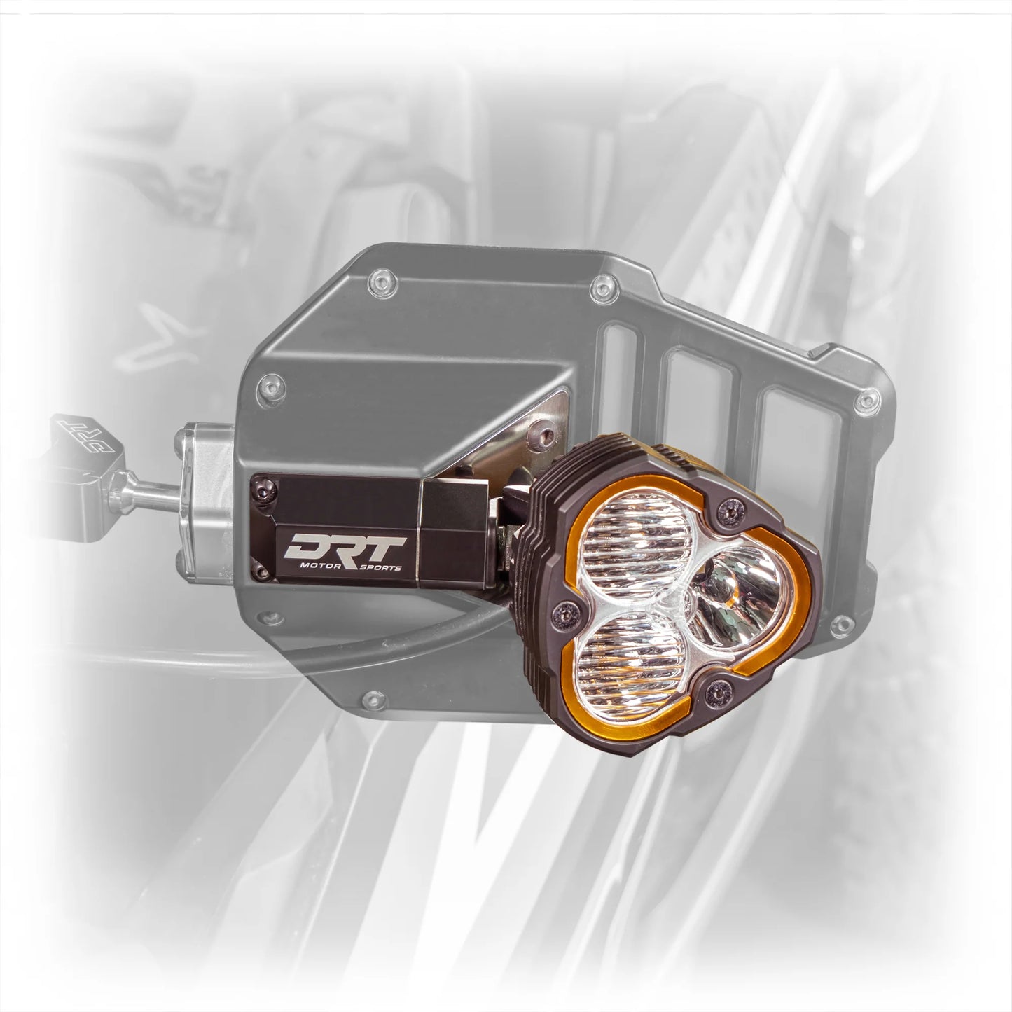 DRT Motorsports Tactical Mirror Light Bracket Kit