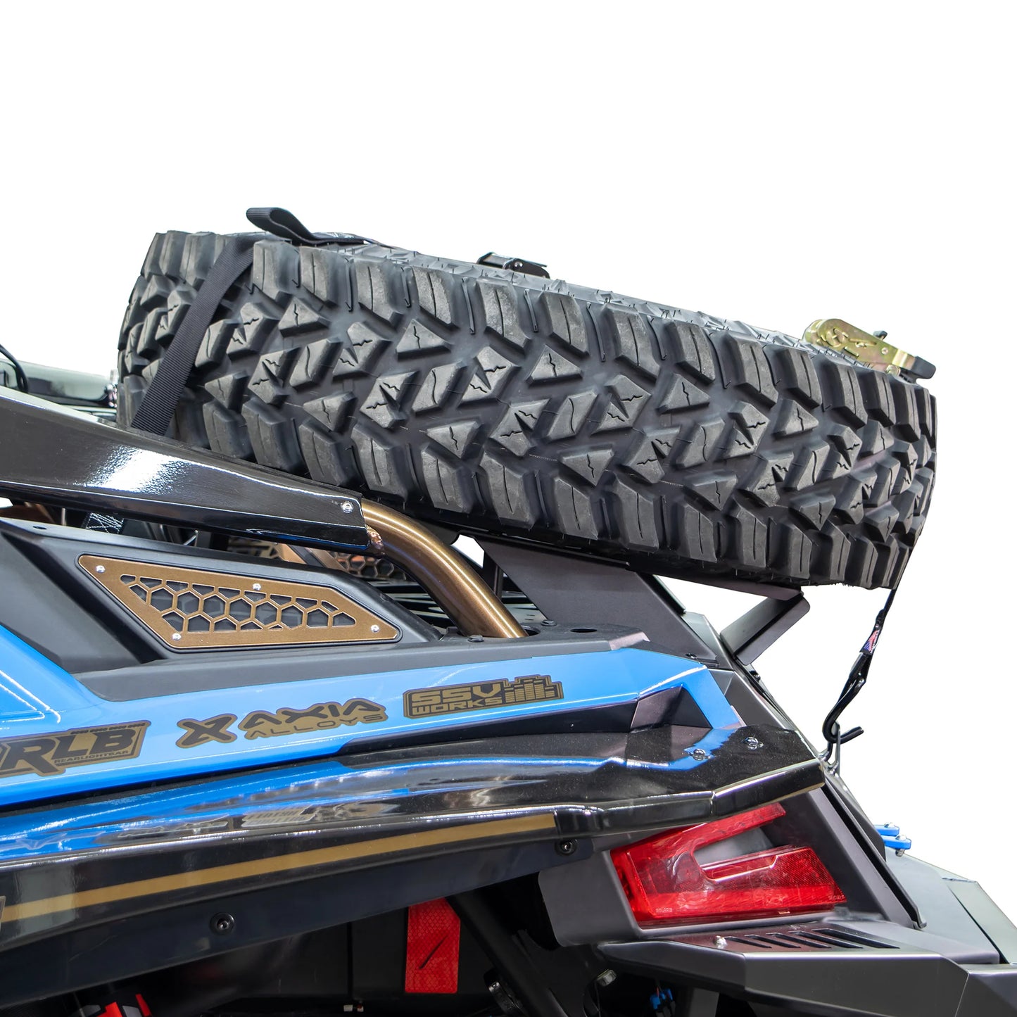 DRT Motorsports RZR Oversize Tire Carrier Mount Accessory
