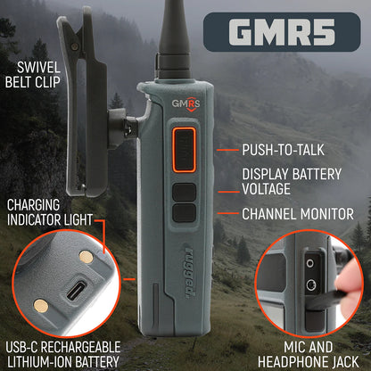 5W GMRS Handheld Radio