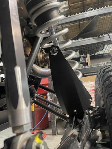 POLARIS RZR TURBO R & PRO R - SHOCK GUARDS