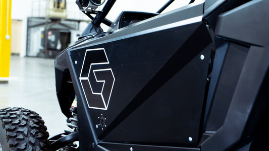 POLARIS PRO R 2 SEAT FRAMELESS DOORS