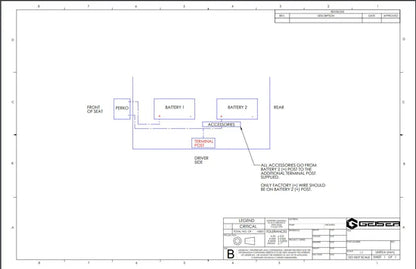 GEISER POLARIS TURBO R & PRO R BATTERY SWITCH KIT