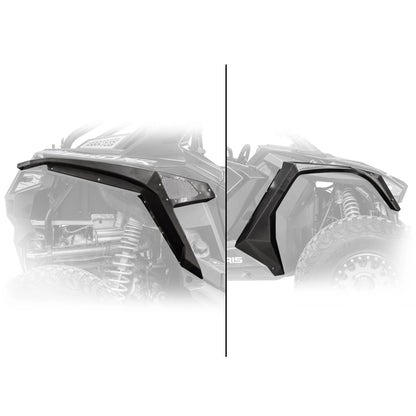 DRT Motorsports Polaris RZR Full Coverage ABS Fenders (Front and Rear)
