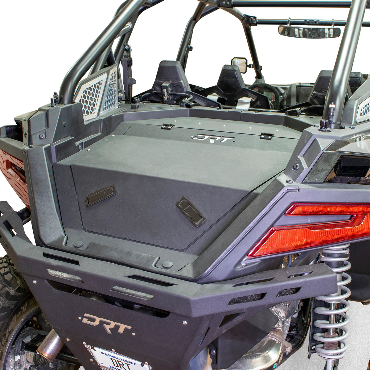 Polaris Rzr Storage Containers DRT Motorsports Polaris RZR Aluminum Storage/Trunk Enclosure – One ...