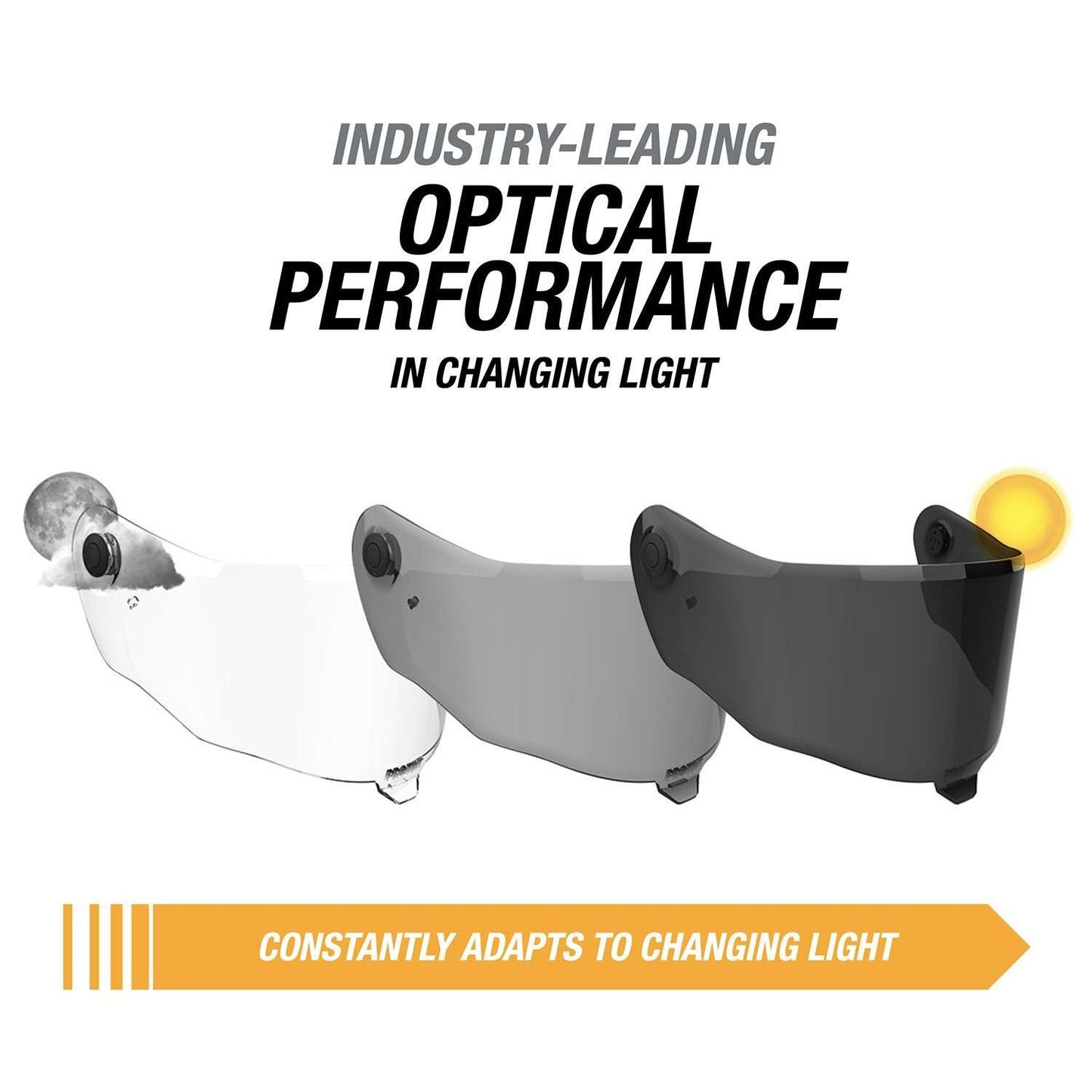 bell click release yellow qualifier motorcycle helmet face shields Bell Transitions SOLFX Photochromic Shield